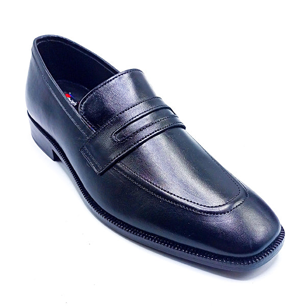 Formal Leather Shoes - 22023 Black