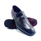 Formal Leather Shoes - 22023 Black