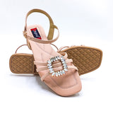 Casual Flat Sandal - 4758 Peach