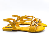 Casual Flat Sandal - 4757 Yellow