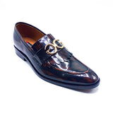 Formal Leather Shoes - 22031 Maroon