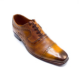 Formal Leather Shoes - 22034 Brown