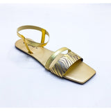 Casual Flat Sandal - 5418 Gold