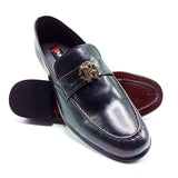 Formal Leather Shoes - 22041 Black