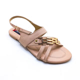 Casual Flat Sandal - 4756 Peach