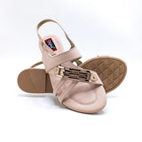 Casual Flat Sandal - 4756 Peach