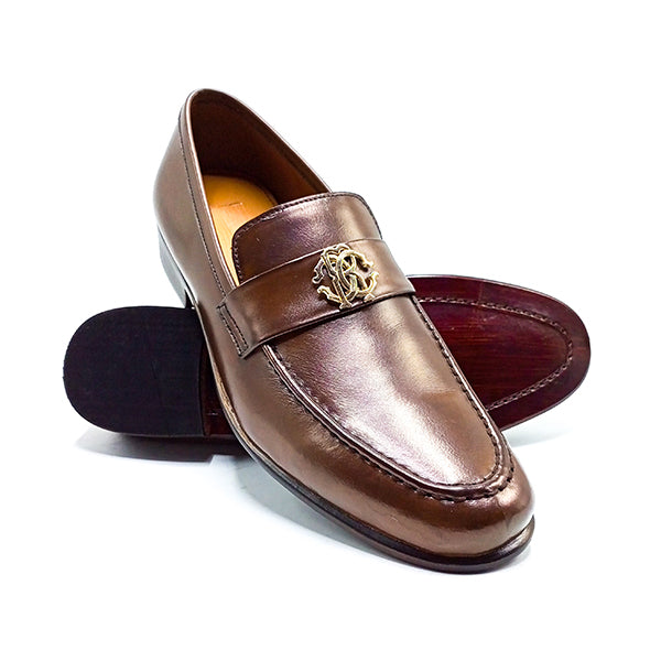 Formal Leather Shoes - 22041 Brown