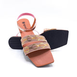 Casual Flat Sandal - 5416 Peach