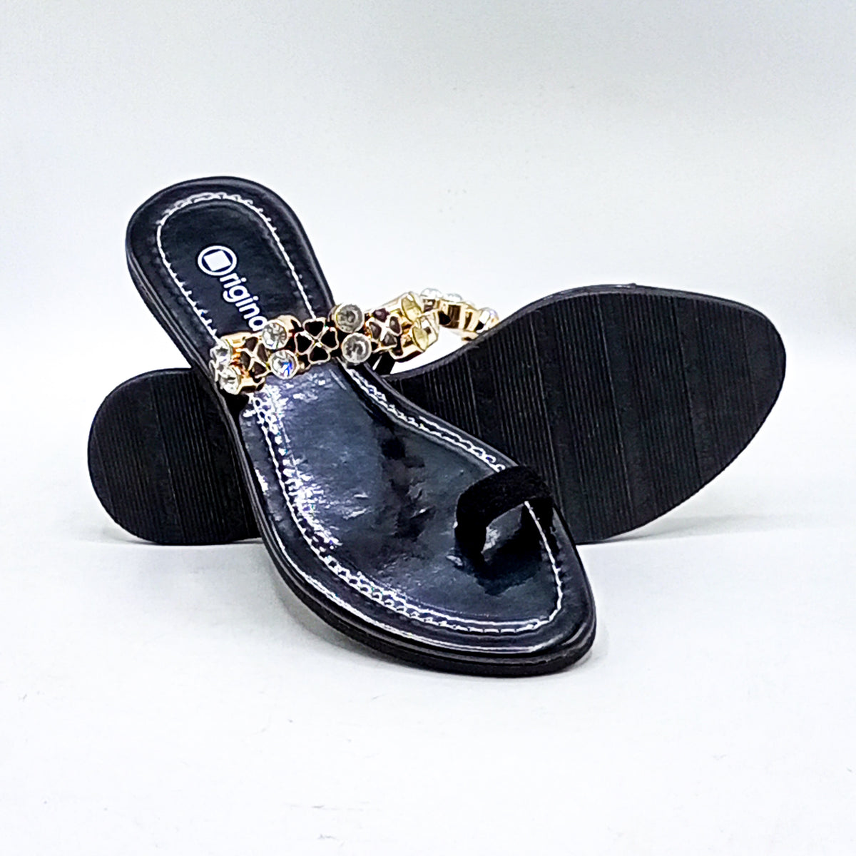 Casual Chappal - 021 Black