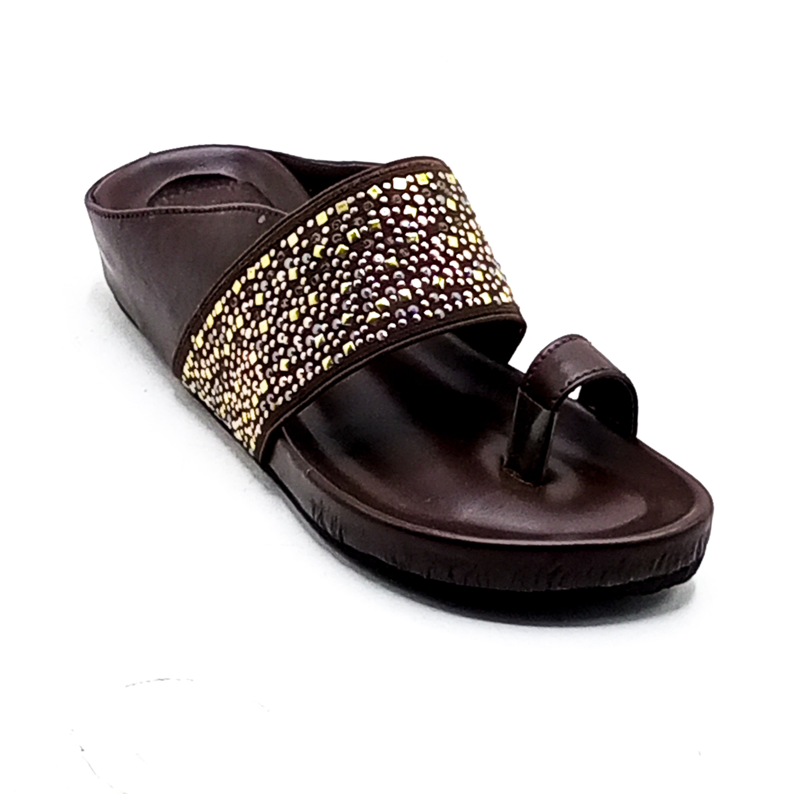 PU Slipper-10329-Brown