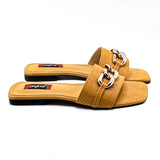 PU Slipper-10502-Yellow