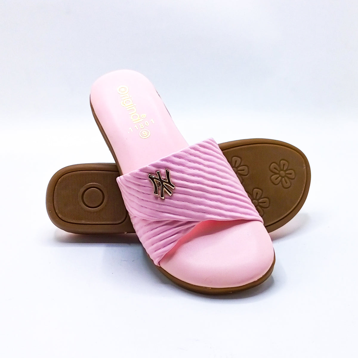 Casual PU Slipper - 11801 Pink