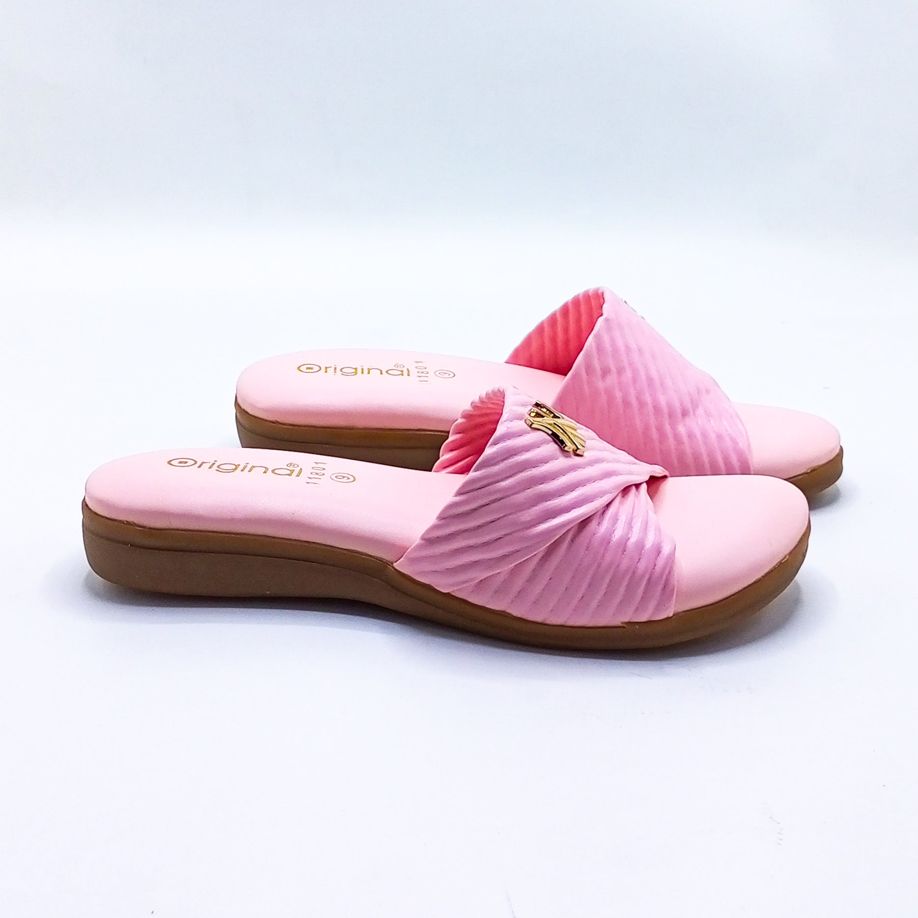 Casual PU Slipper - 11801 Pink