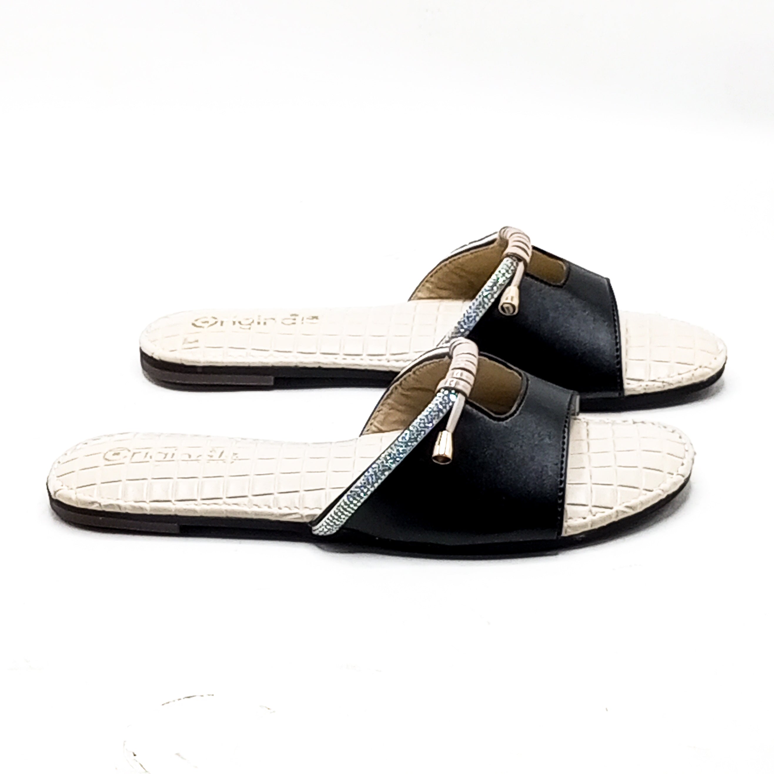 PU Slipper-11804-Black