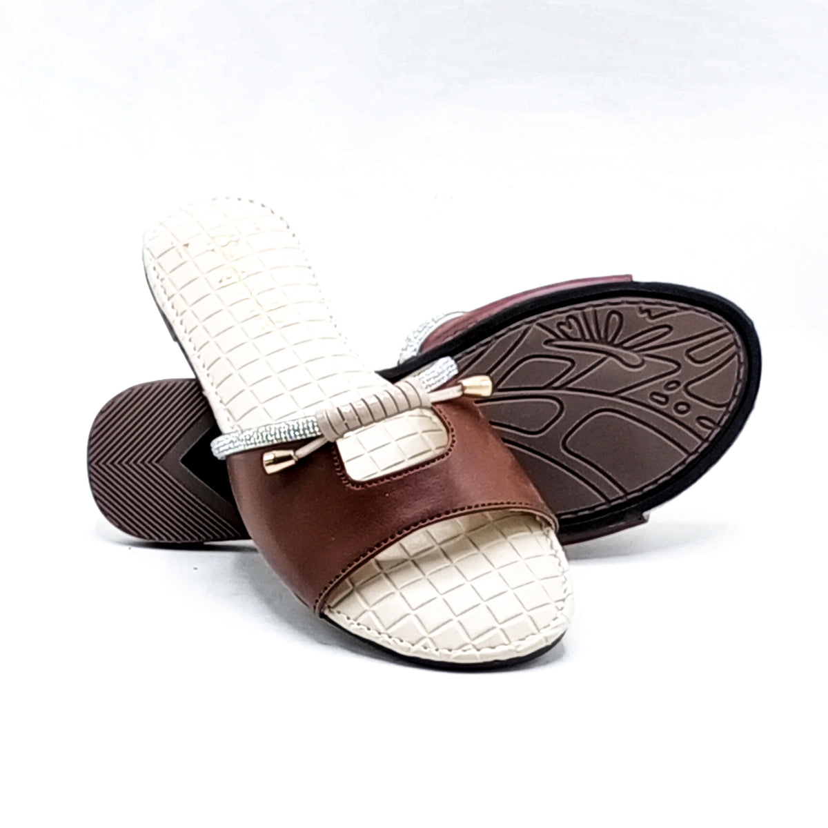 PU Slipper-11804-Brown