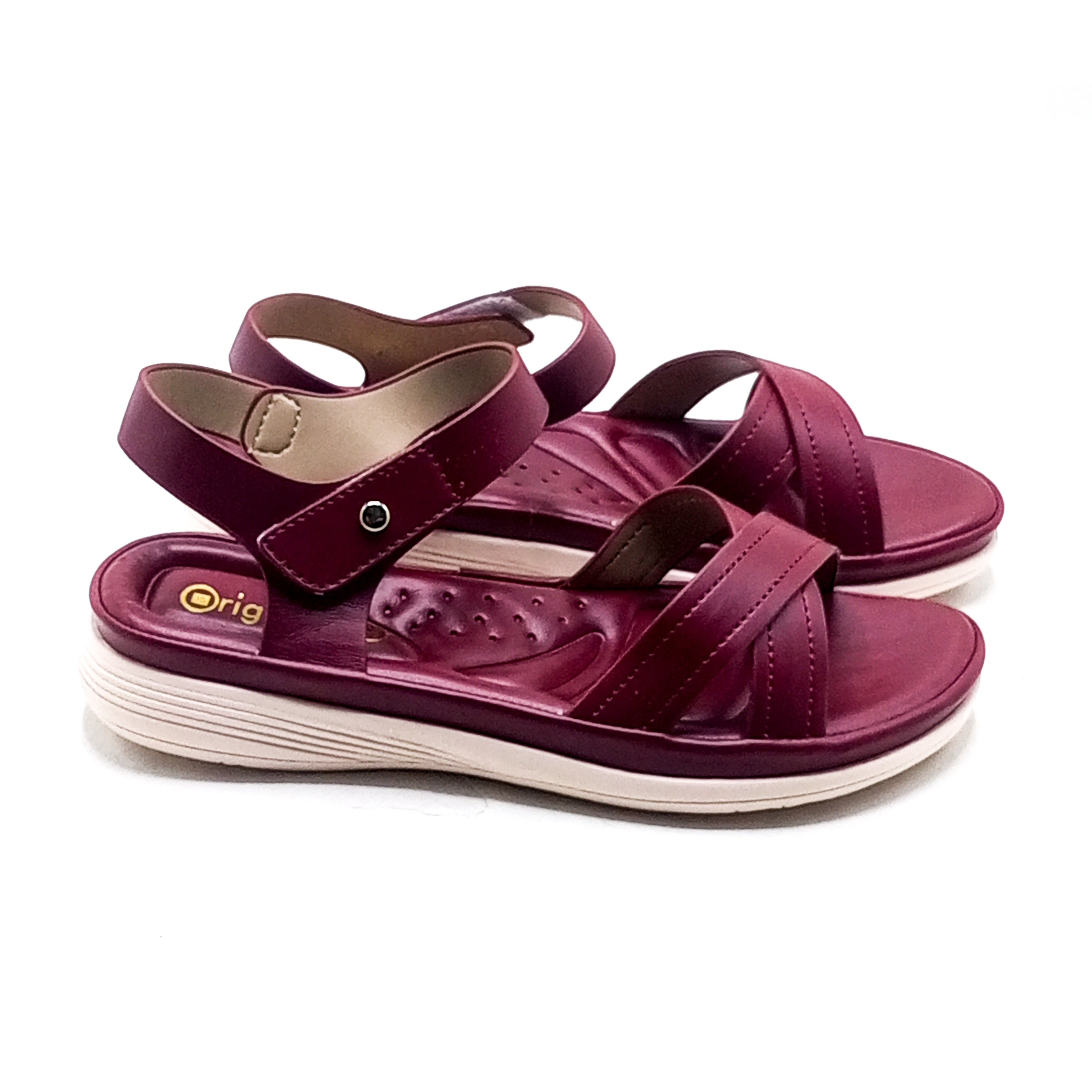 Imported Sandal-12623-Maroon