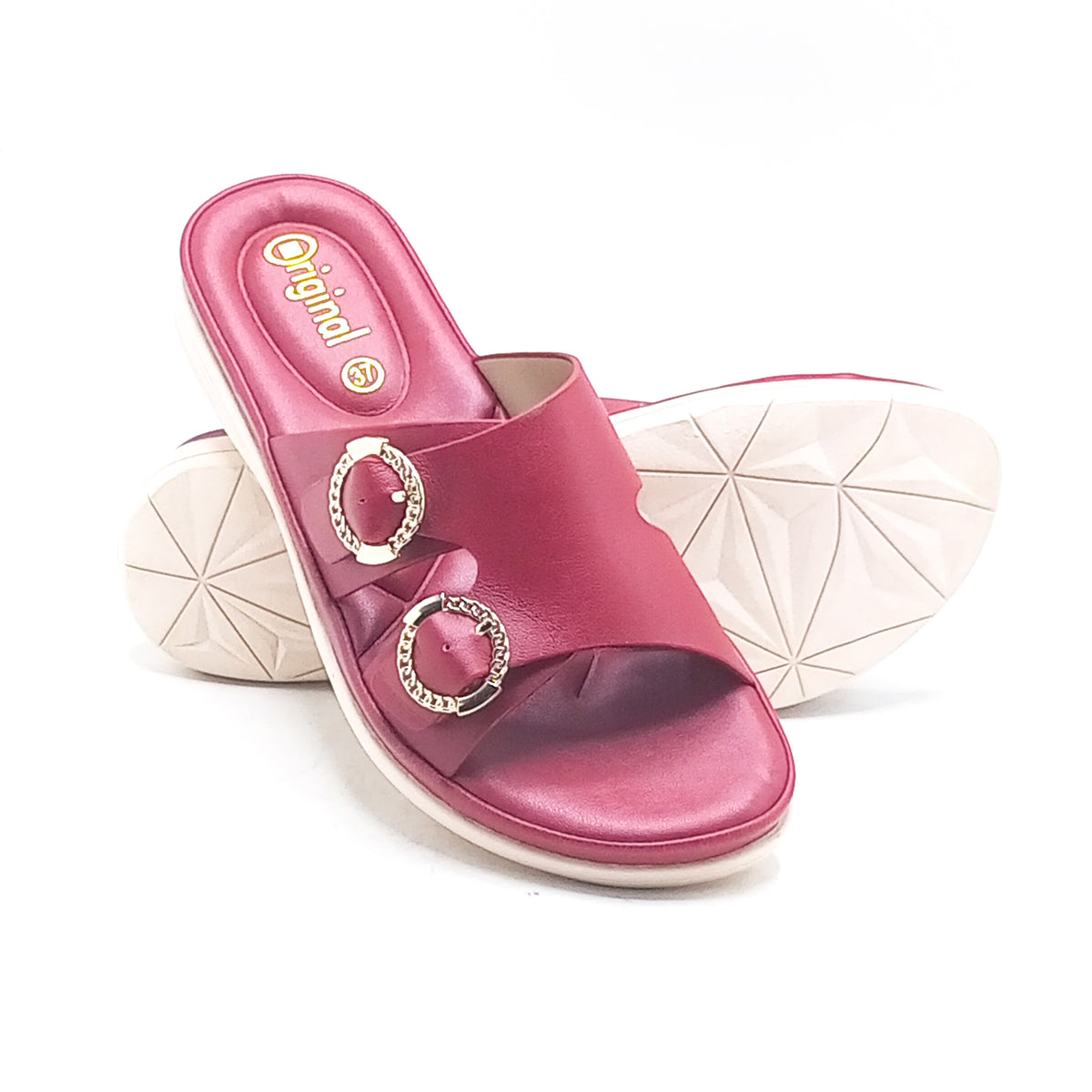 Imported Slipper-12632-Pink