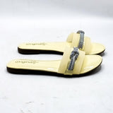 PU Slipper-13302-Yellow