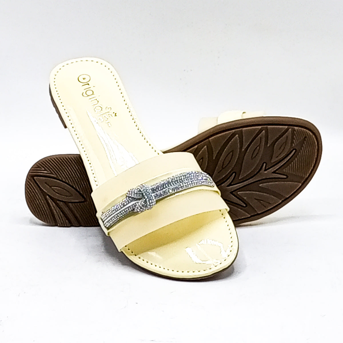 PU Slipper-13302-Yellow