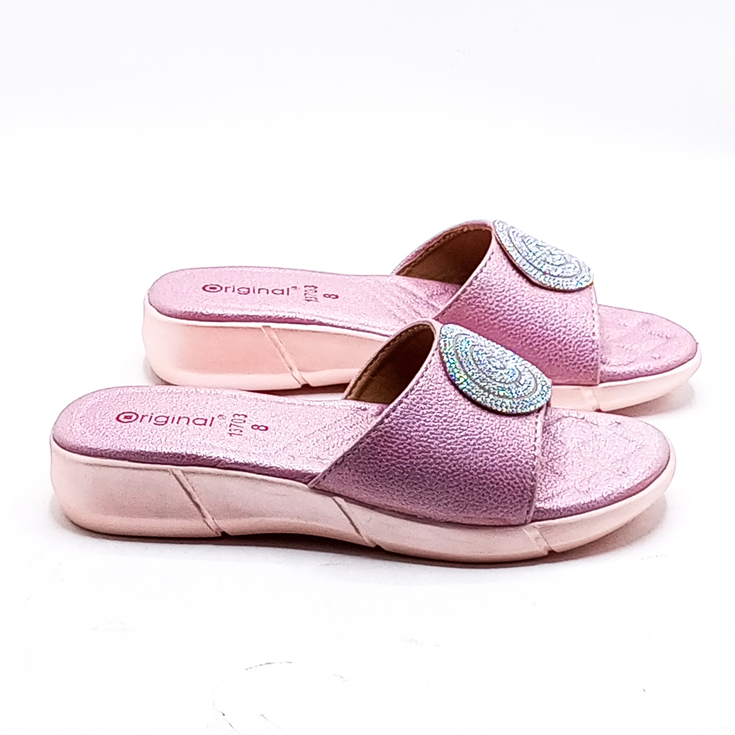 PU Slipper - 13703 Pink