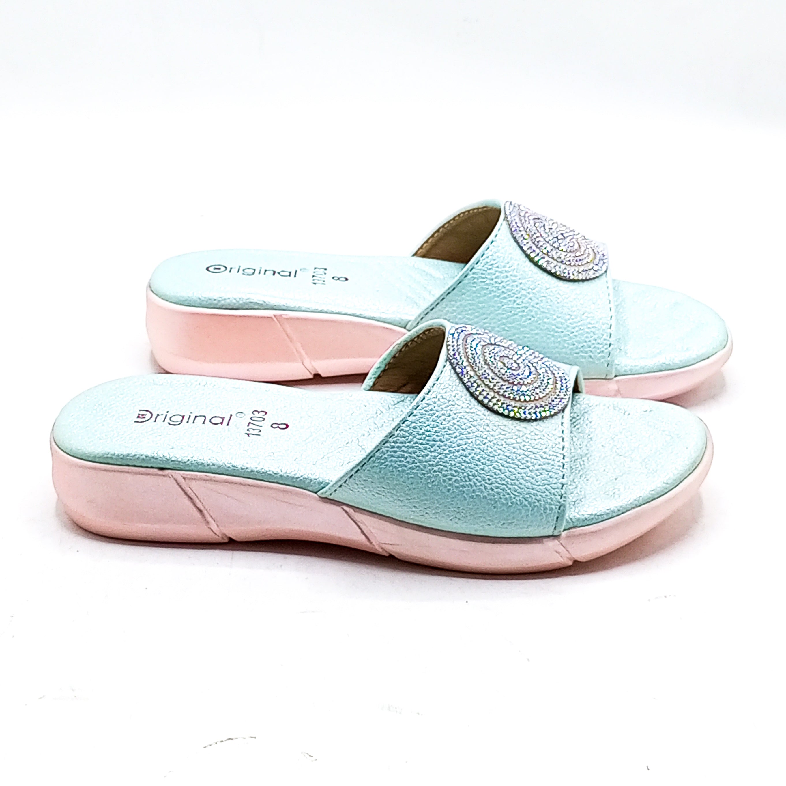 PU Slipper - 13703 Green