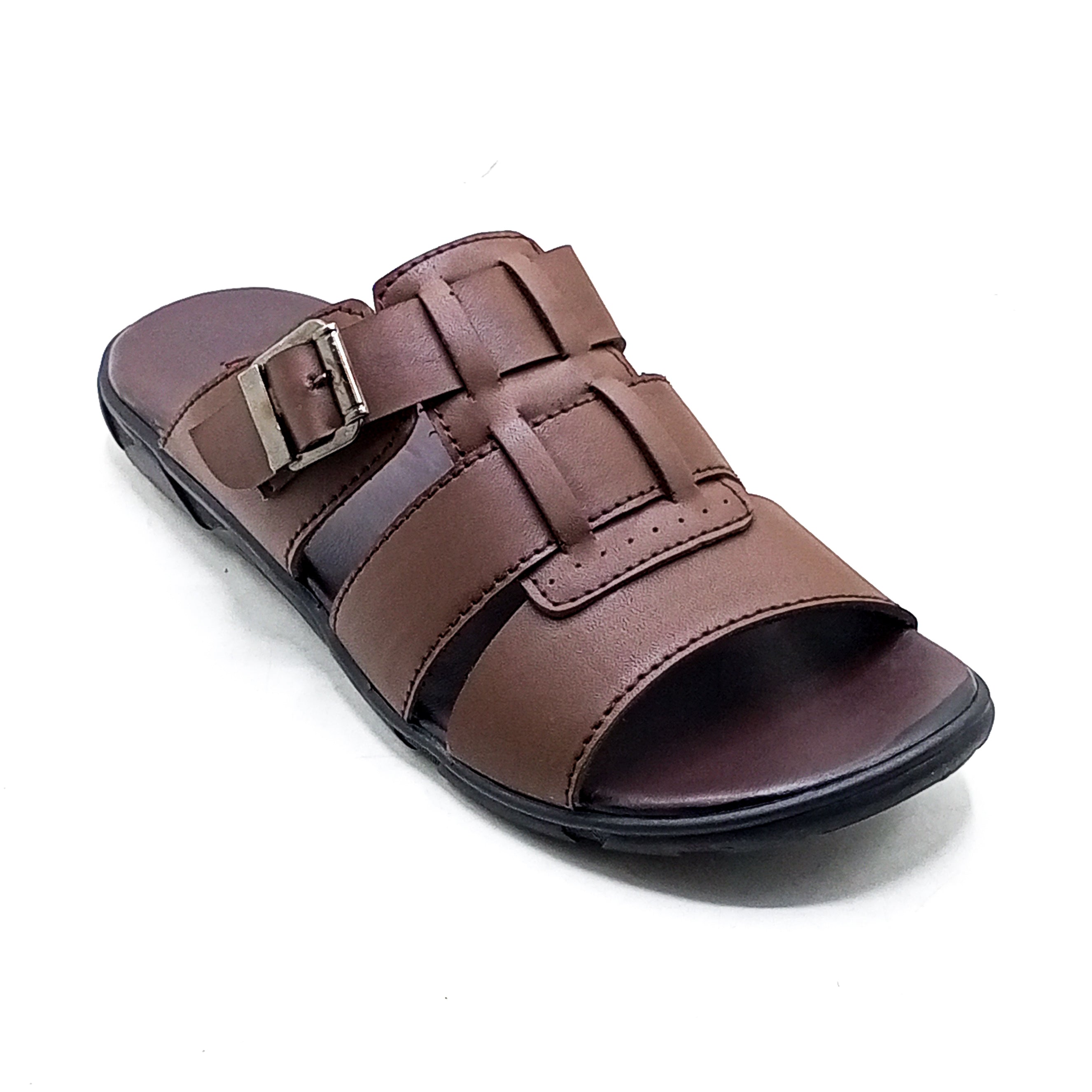 Casual Slipper-20470-Brown