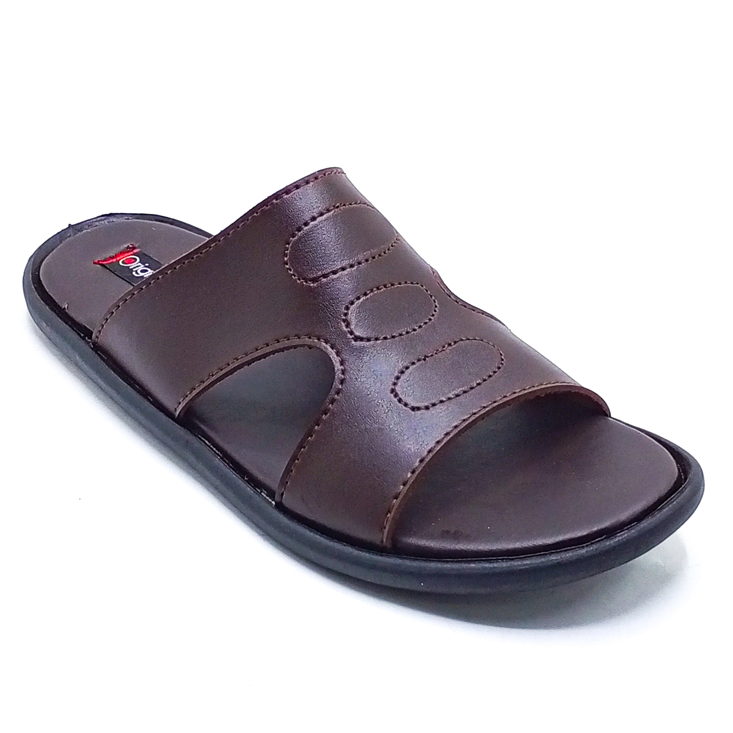 Casual Slipper-21002 Brown