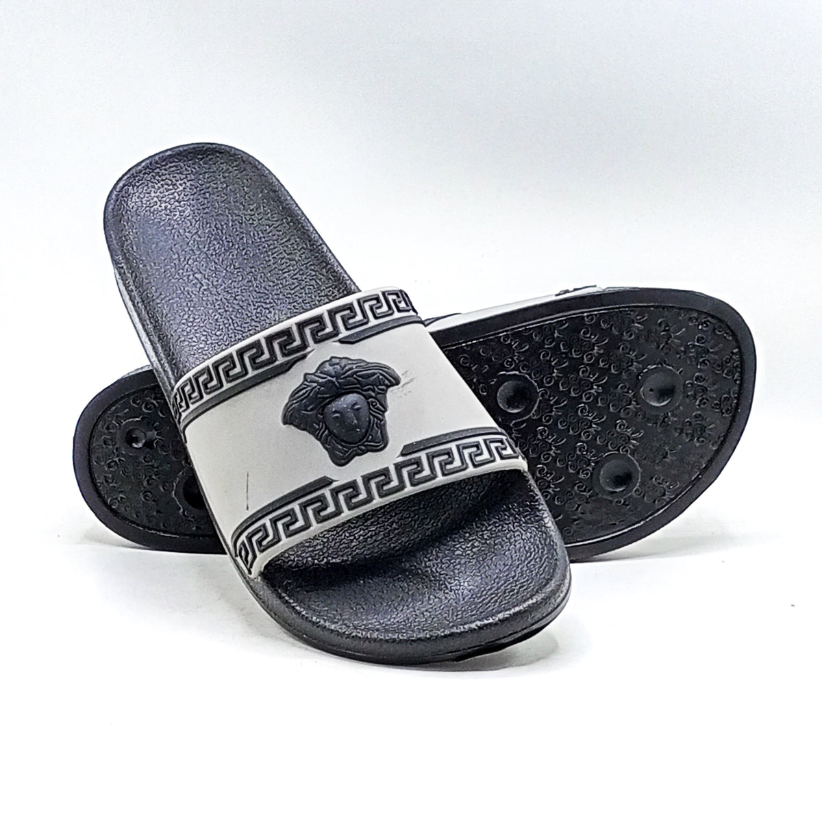 Casual Slipper-21006-Grey