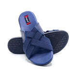 Casual Slipper-21017 Blue