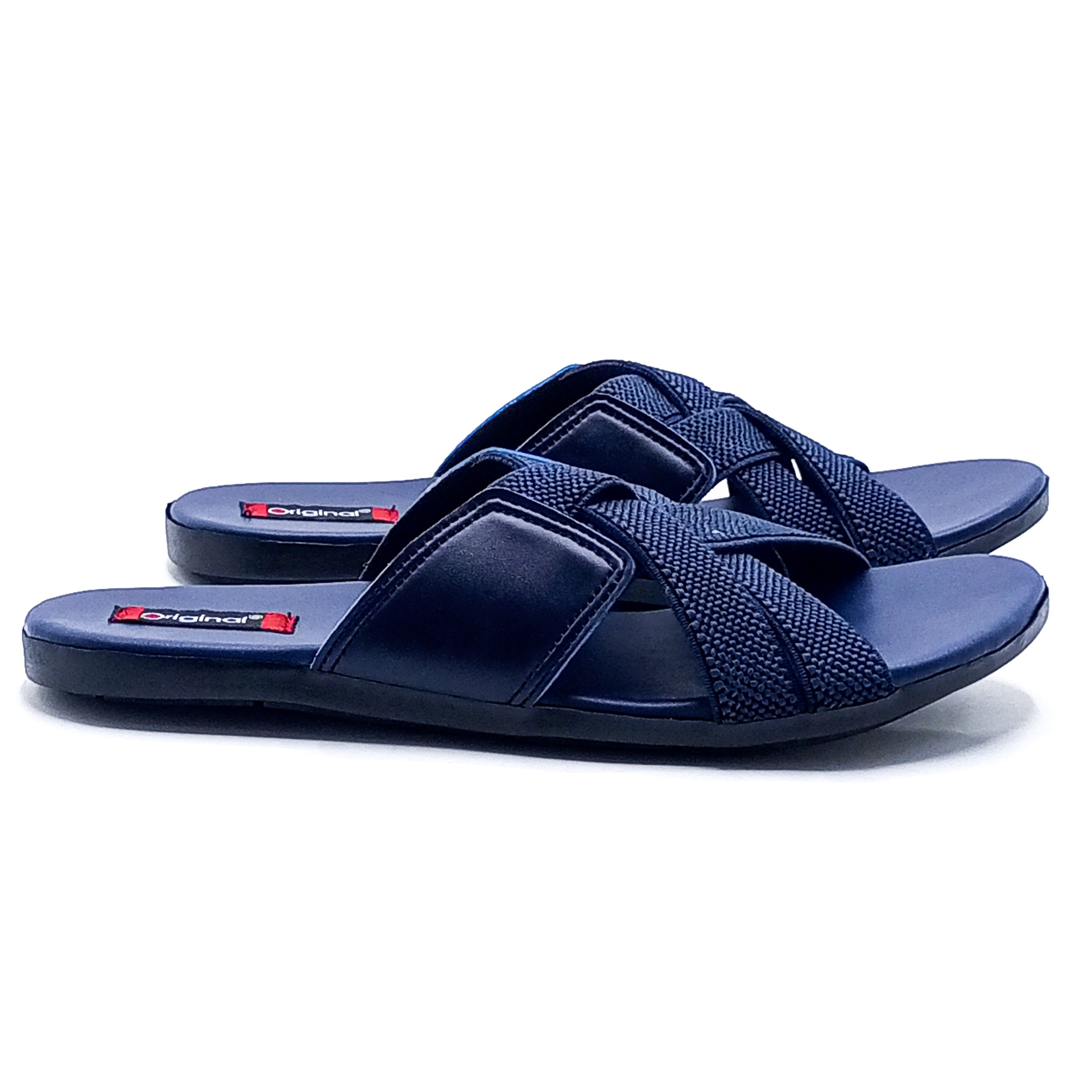 Casual Slipper-21017 Blue