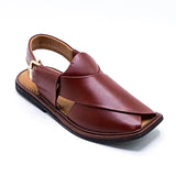 Leather Peshawari - 215101 Burgundi