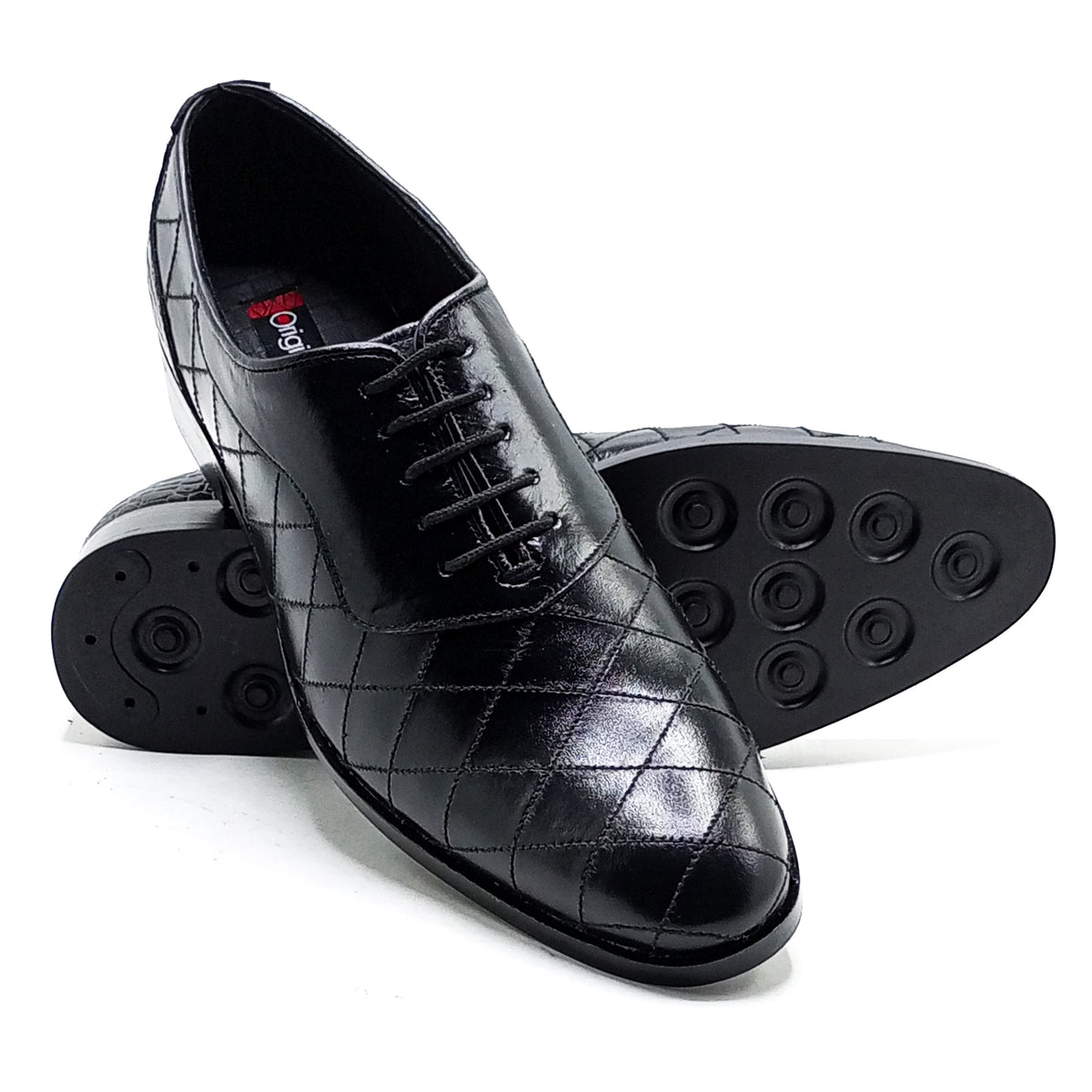 Formal Leather Shoes -22069 Black