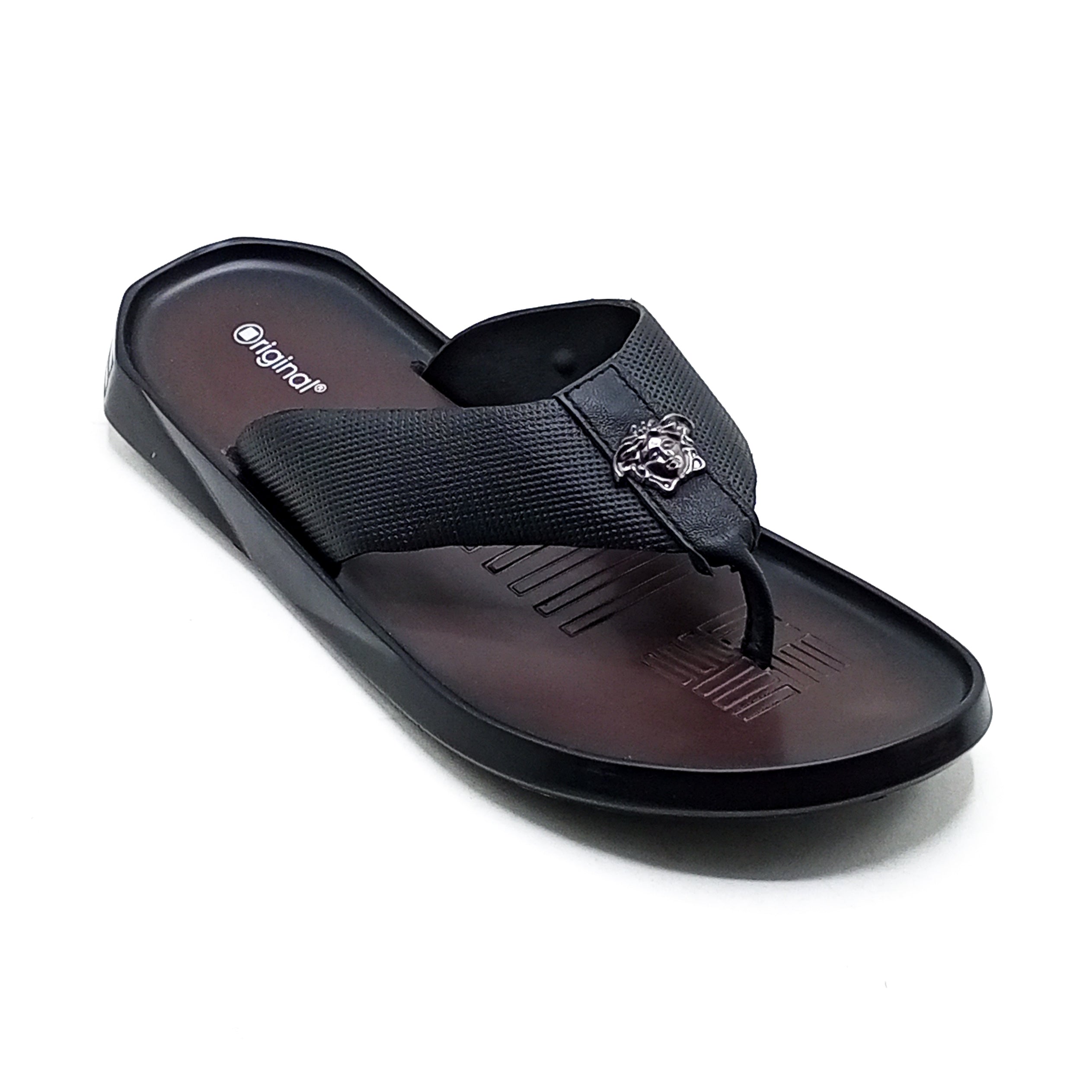 Casual Slipper-23001-Black