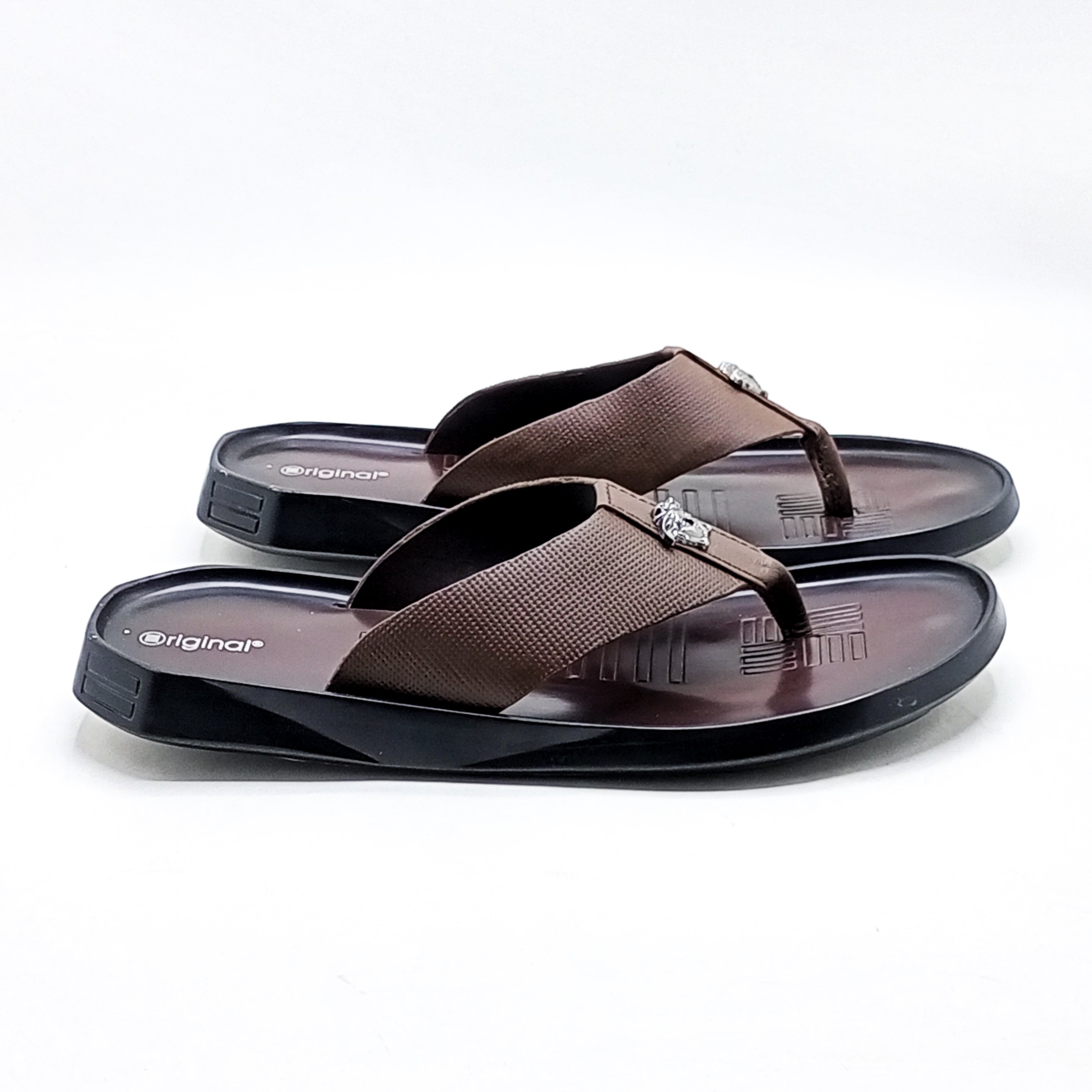 Casual Slipper-23001-Brown