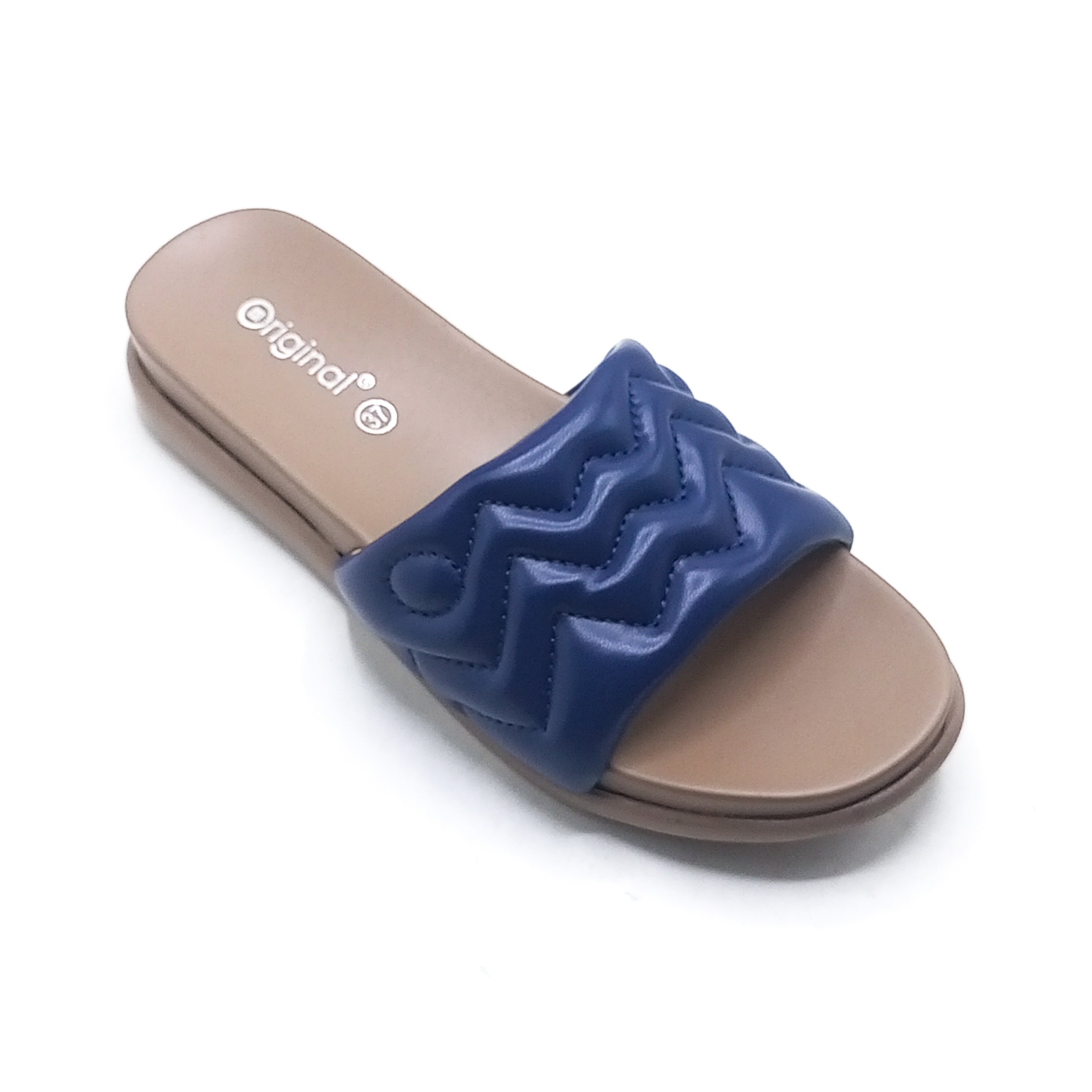 Imported Slipper-23107-Blue