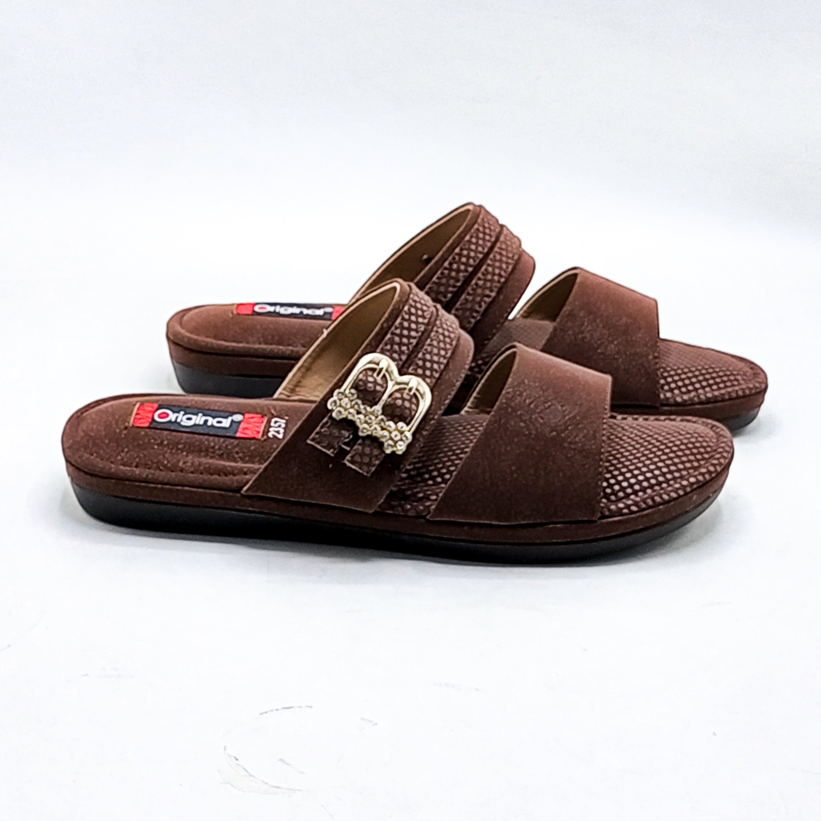 PU Slipper-2357-Brown