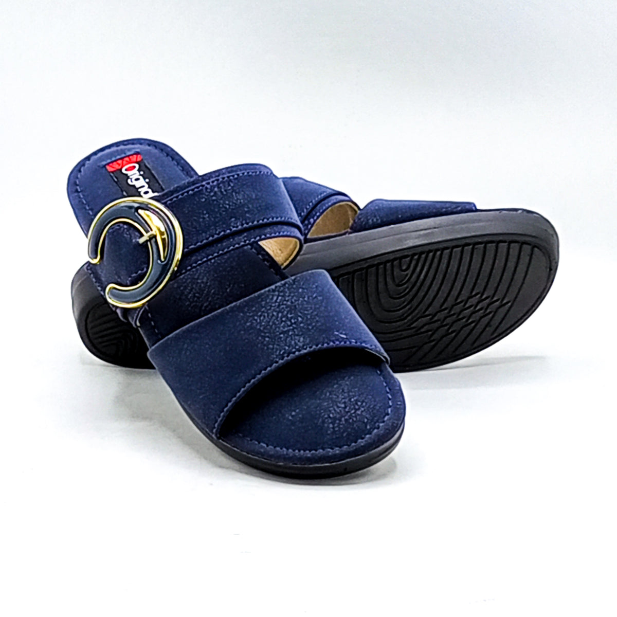 PU Slipper-2360-Blue