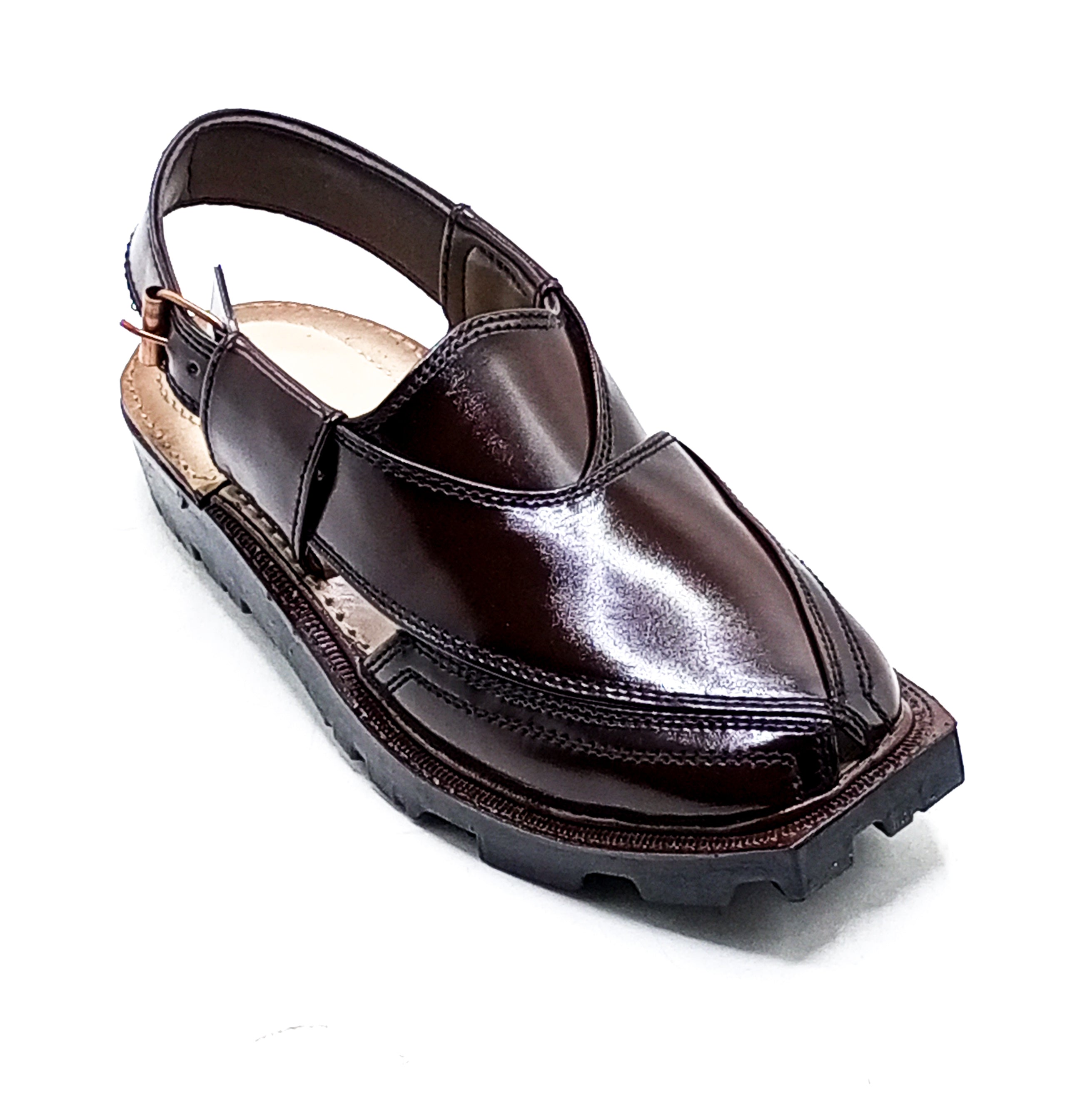 Casual Norozi Chappal - 23733 Brown