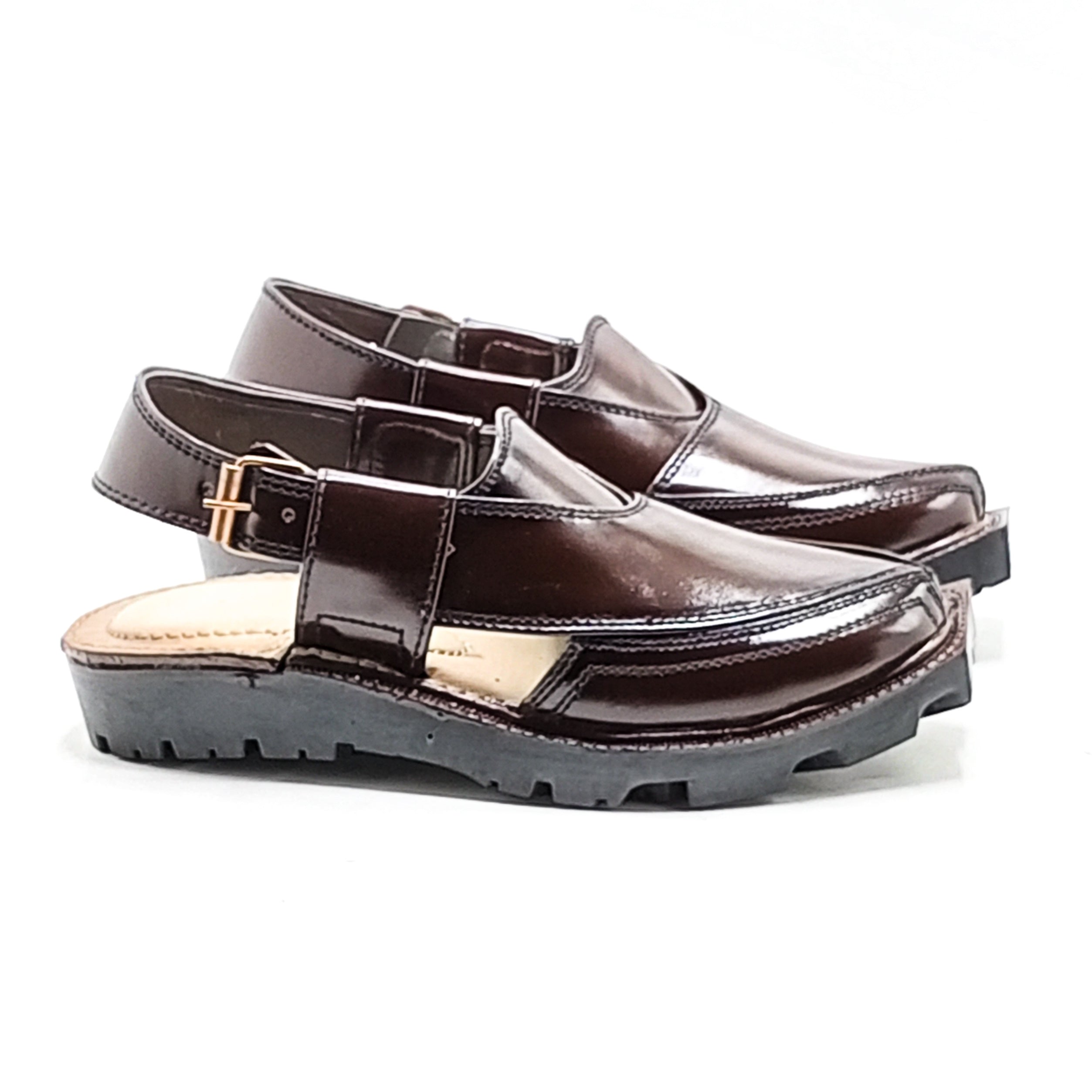 Casual Norozi Chappal - 23733 Brown