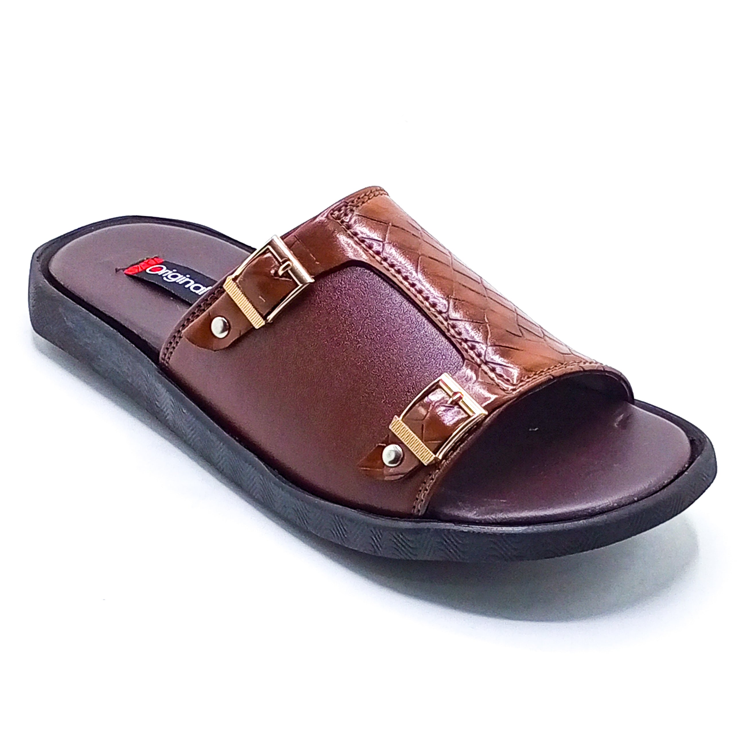 Casual Slipper-24225 Brown