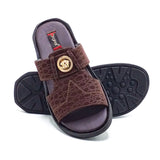 Casual Slipper-24227 Brown