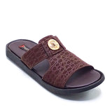 Casual Slipper-24227 Brown