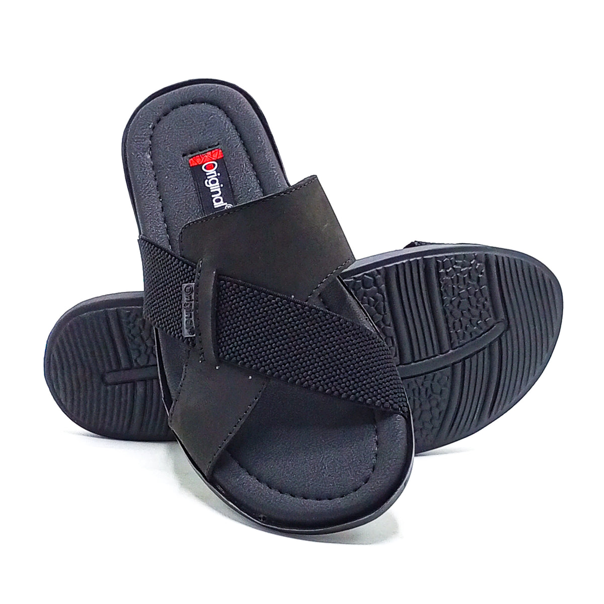 Casual Slipper-24801 Black