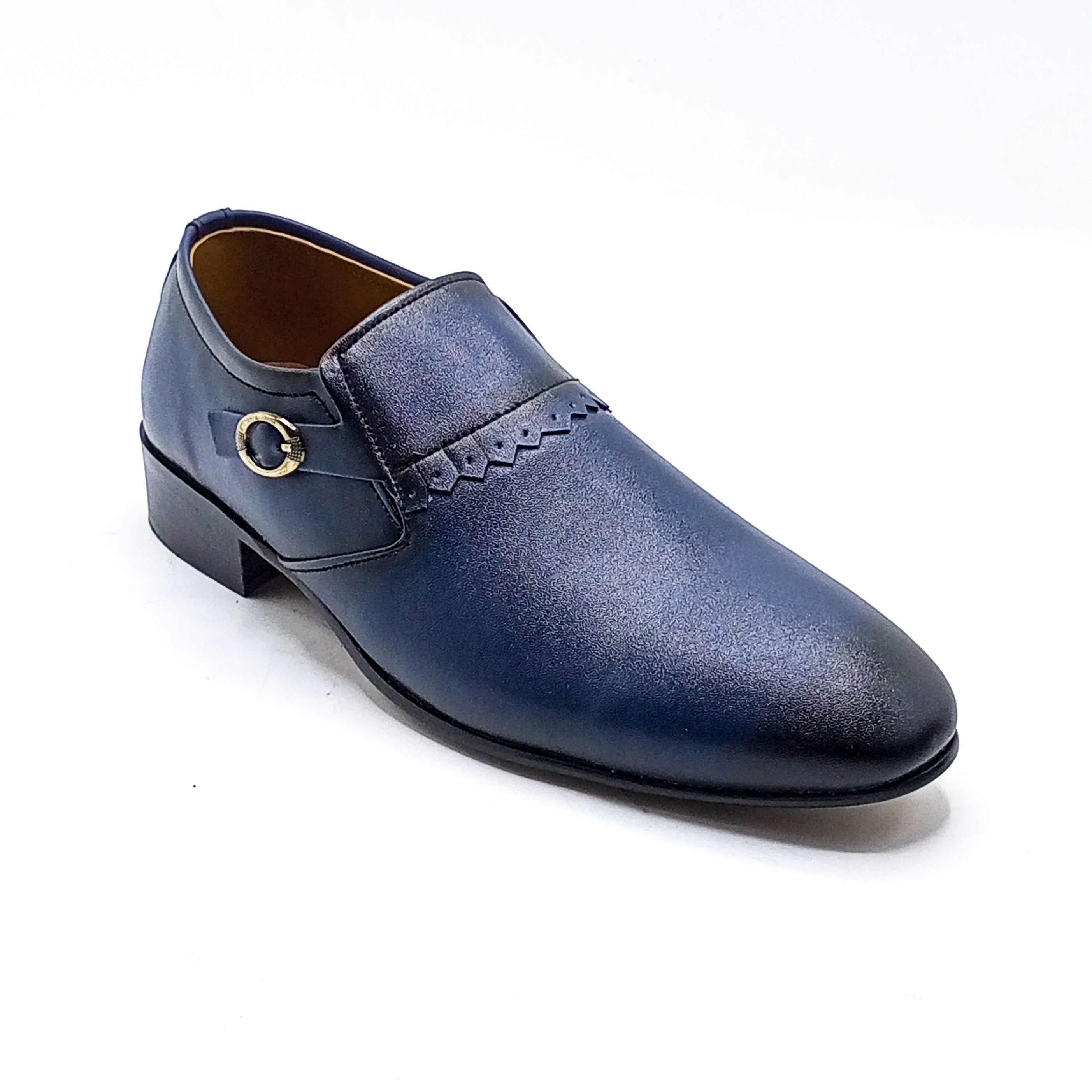 Formal Leather Shoes -33161 Blue