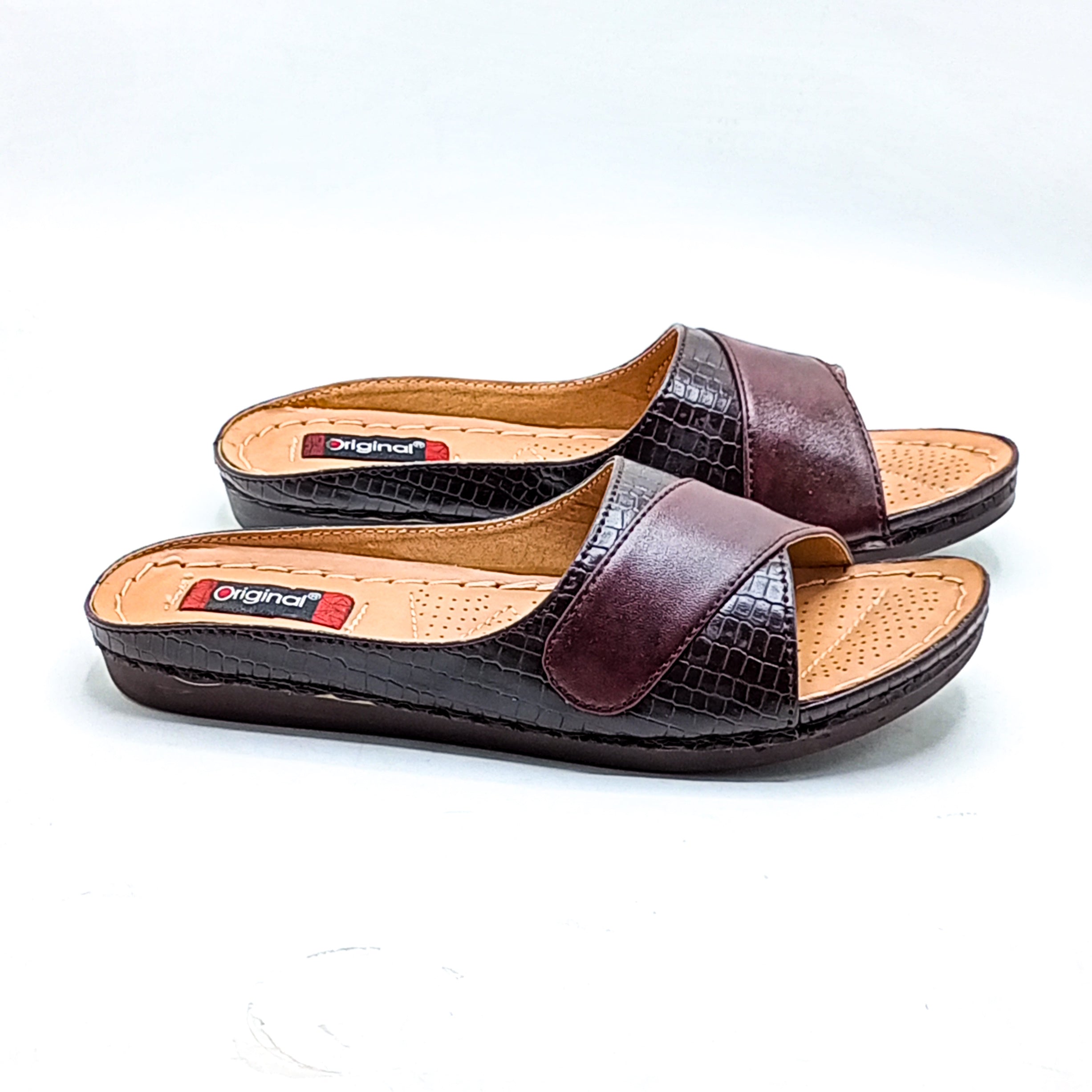 PU Slipper-4106-Brown