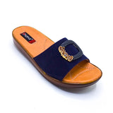 Casual PU Slipper - 4114 Blue