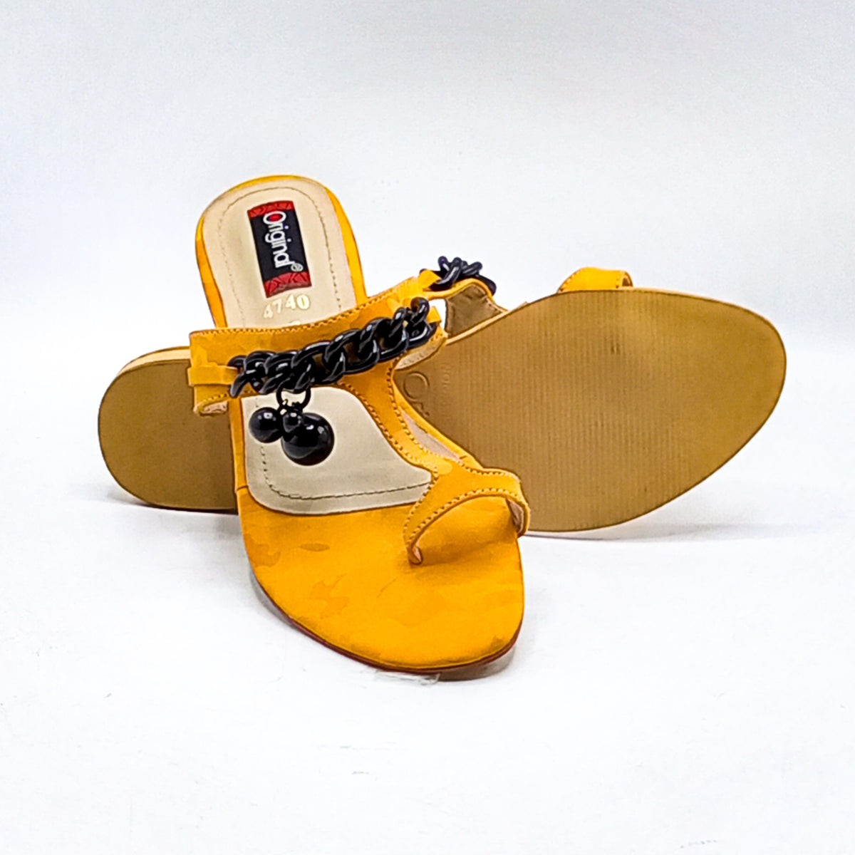 Casual Chappal - 4740 Yellow