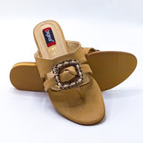 Casual Flat Chappal - 4745 Fawn