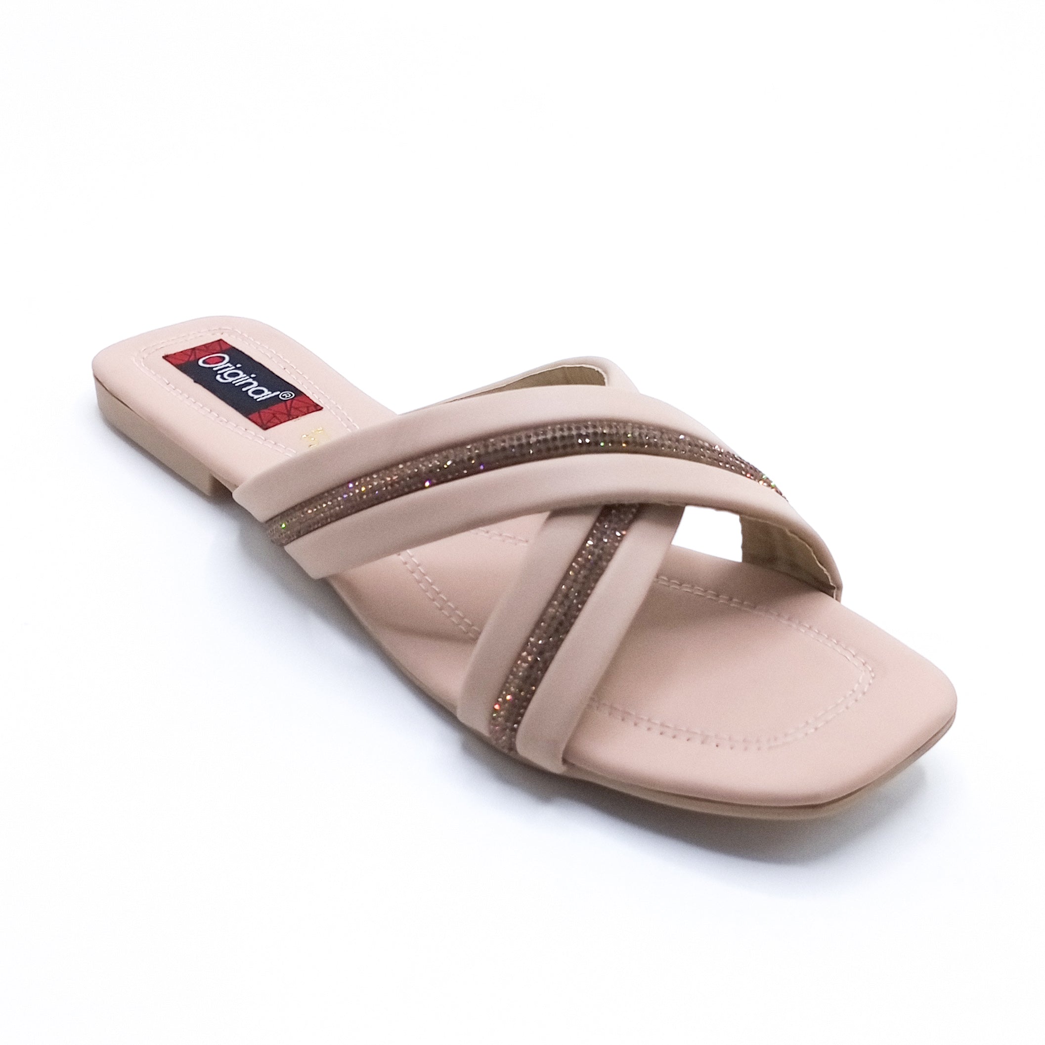 Fancy Flat Slipper - 4754 Fawn