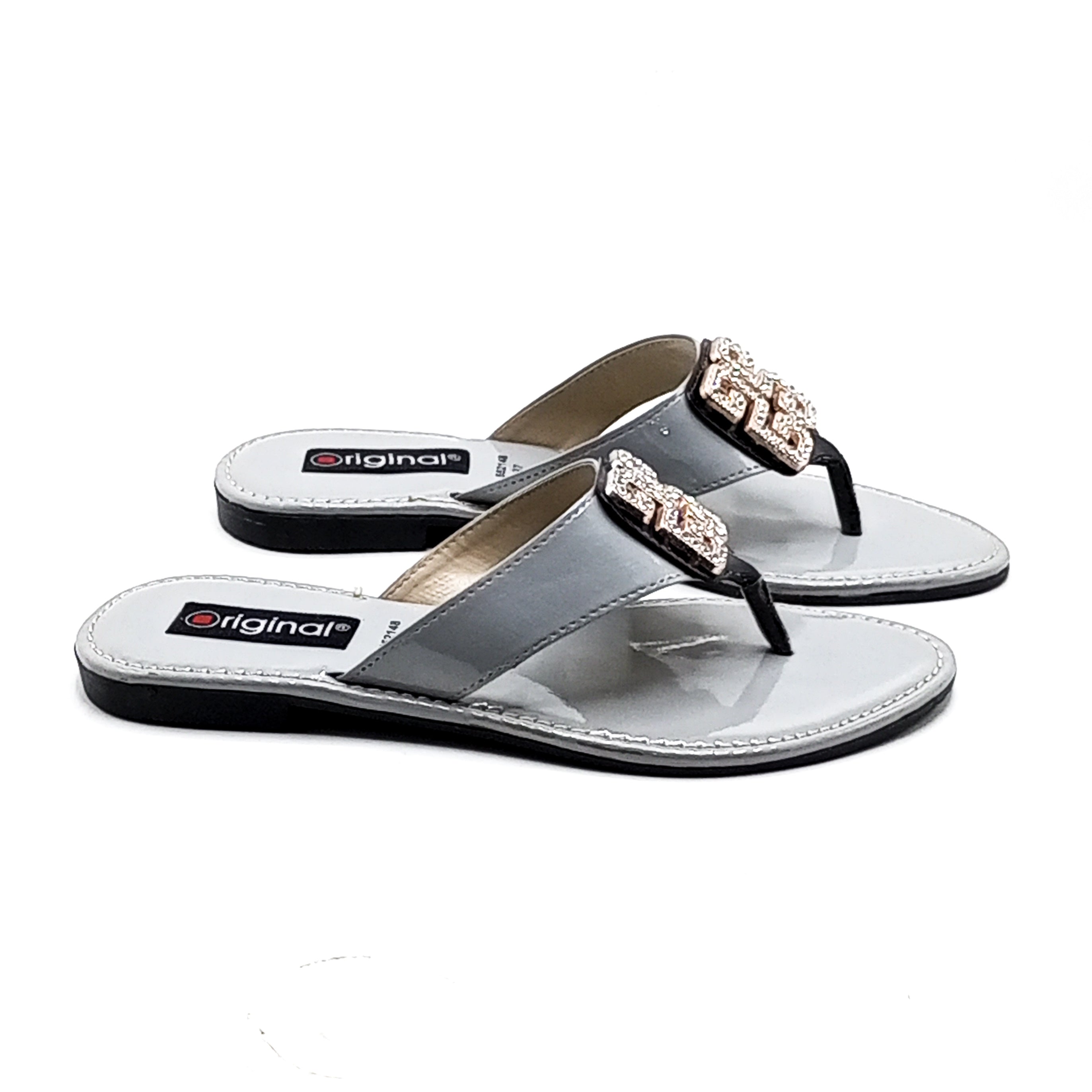 Casual Chappal - 552148 Grey